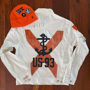 Polo Ralph Lauren Nautical Capsule: US-93 Anchor Trucker Jacket + 1 OF 1 Beanie
